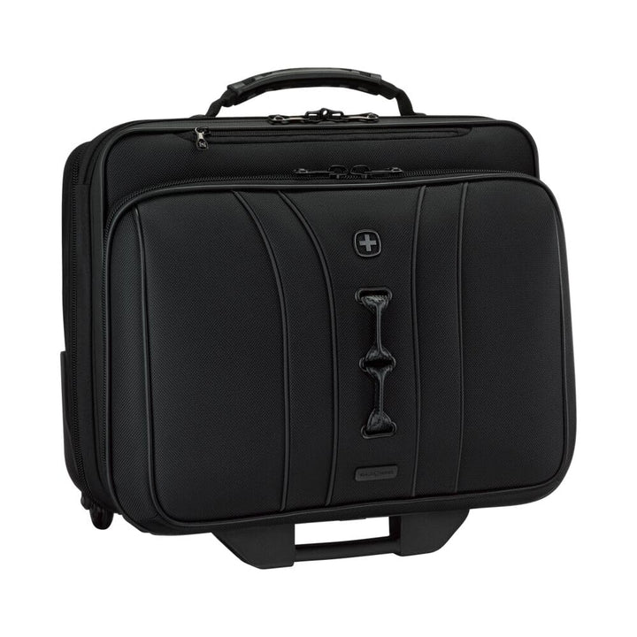 WENGER Legacy Black Series Aktenkoffer, Laptop-Tasche zum Rollen, Trolley, Notebook bis 15,6 Zoll, 2