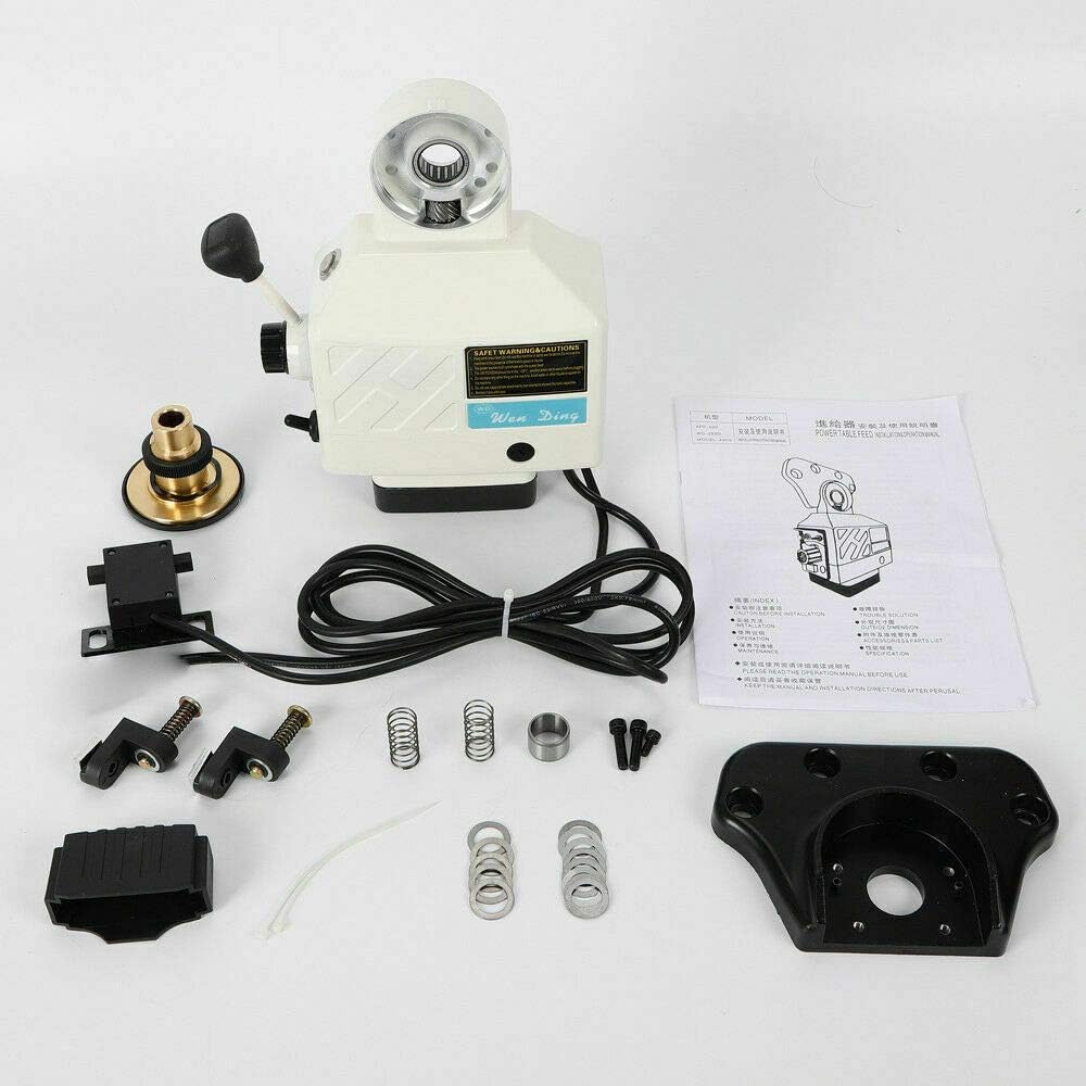 Kleines Volumen 135lb 220V X-Axis Werkzeugsatz Tabelle Feed-Fräsen Frästischvorschub Vorschubgerät b