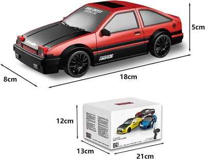 DYOUen RC Drift Car, 1:24 Rennen mit 4WD Ferngesteuertes Auto 2.4Ghz Spielzeugauto Rennauto mit Arbe