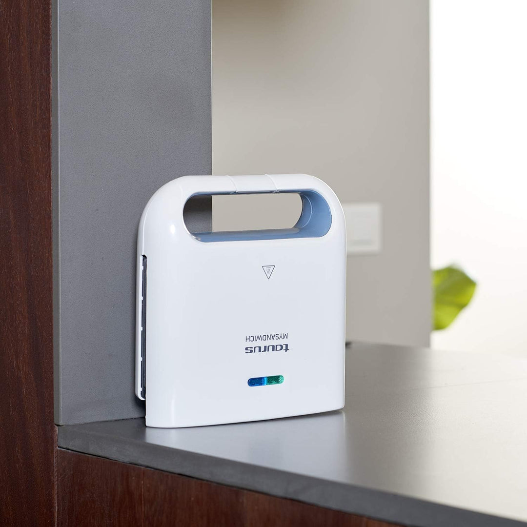 Taurus Mysandwich - elektrischer Toaster | 800 W | 2 quadratische Sandwiches gleichzeitig | Perfekte