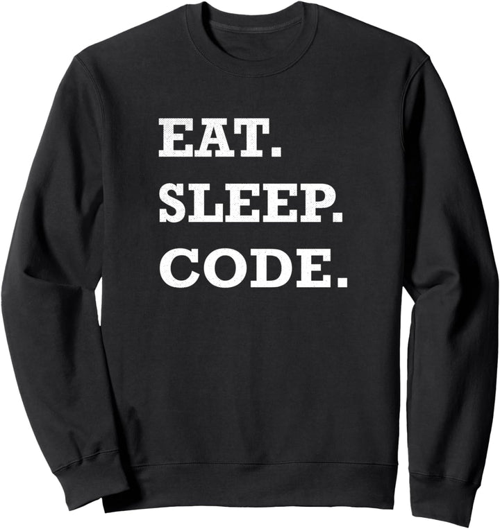 Computer Geek Nerd Engineering Essen Schlafcode Sweatshirt