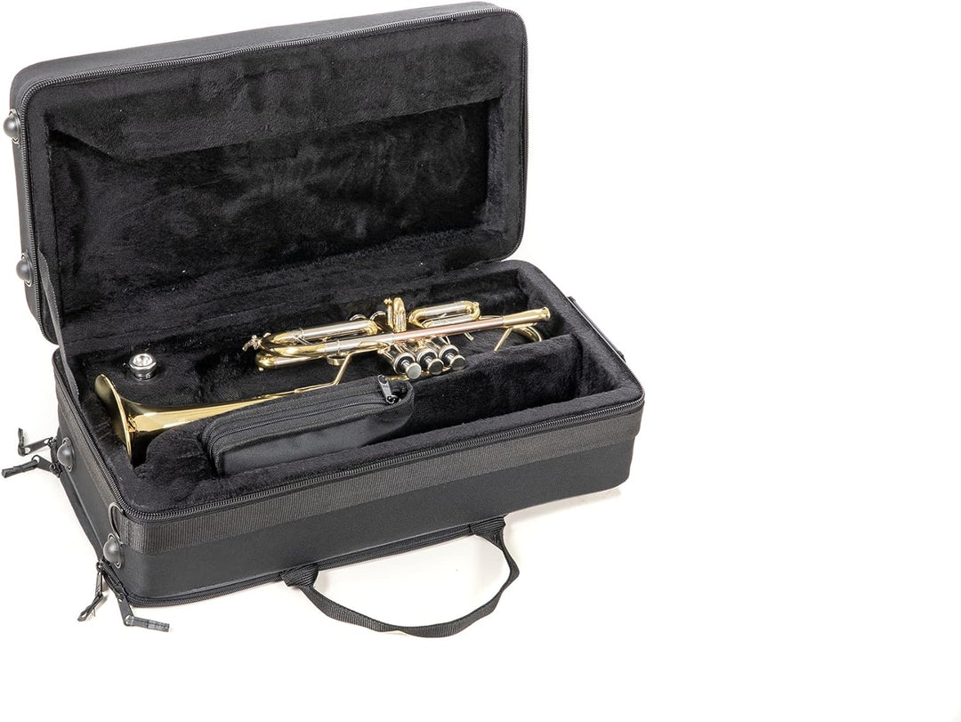 Roy Benson C-Trompete MOD.TR-402C + 1 Satz Bb Züge lackiert, inkl. Etui, TR-402C