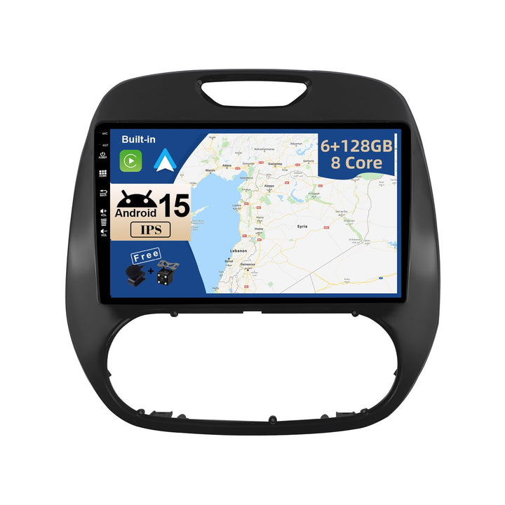 JOYX - 6G+128G - Android 12 IPS Autoradio Passt für Renault Kaptur Captur (2014-2019) - Kabellos Car
