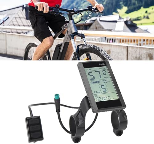 Fahrradcomputer, wasserdicht mit ABS Gehäuse klare Anzeige 24V 36V 48V Fahrrad Display für Stadtverk