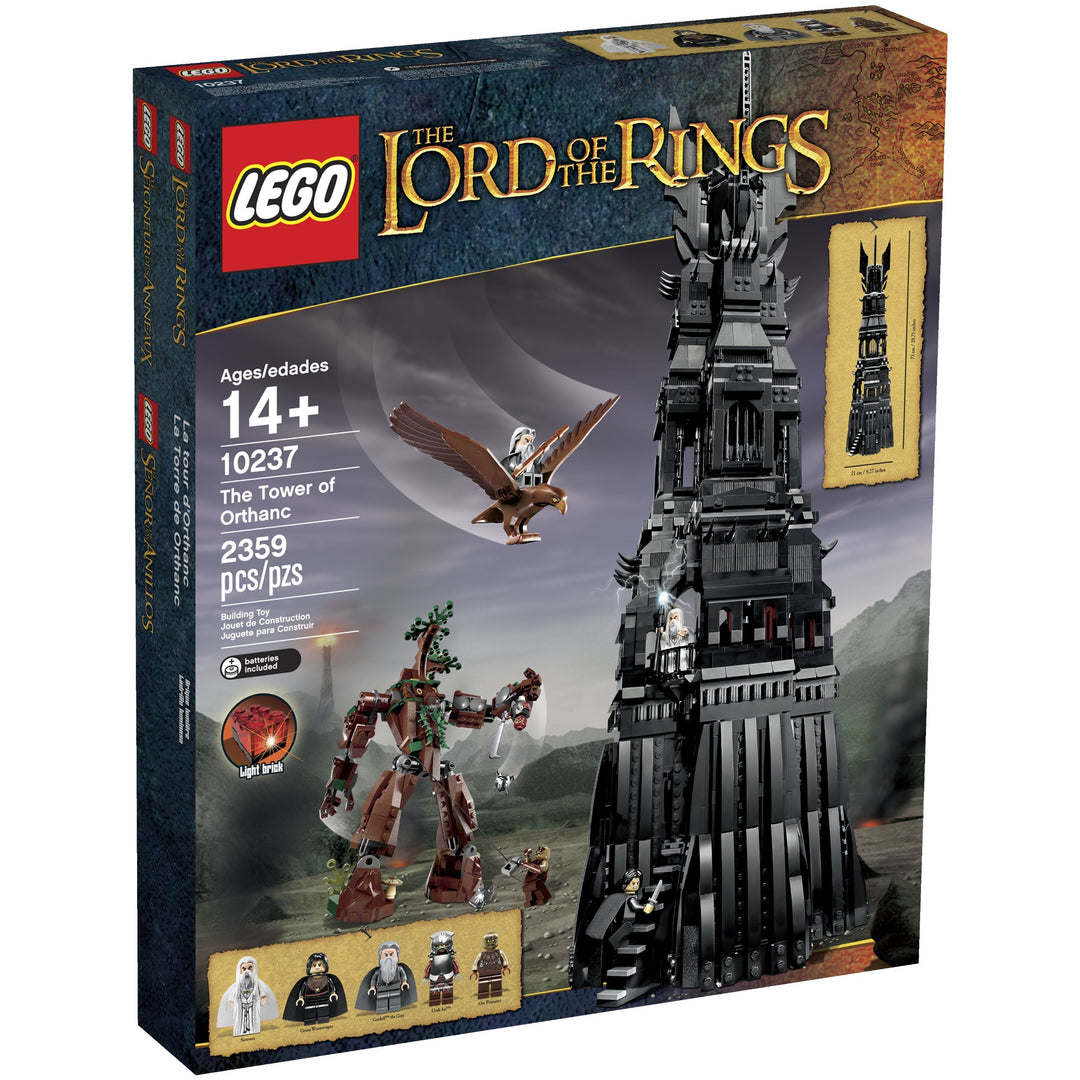 Lego Herr der Ringe Orthanc-Turm Bauset, 10237, 14 Jahre