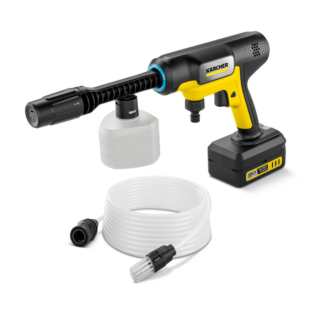 Kärcher Akku-Druckreiniger OC 7-18 Handheld Battery Set, mobiler Outdoor-Reiniger, Druck: max. 24 ba