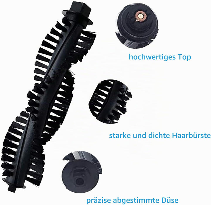 Filter Bürste Ersatzteile Zubehör Set für Ecovacs DEEBOT M82 Staubsauger Roboter (10 Stück)