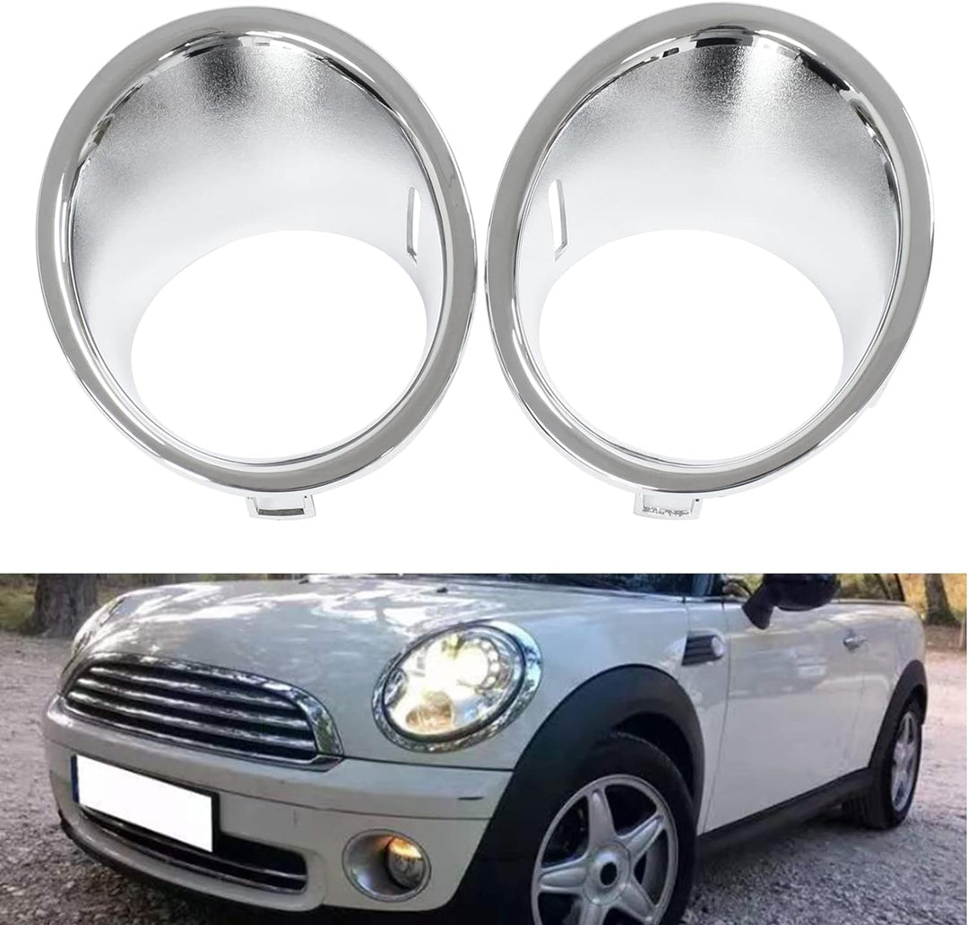 Doo Engy Zierring Nebelscheinwerfer Nebelscheinwerferblende Abdeckung Halter links und rechts für Mi