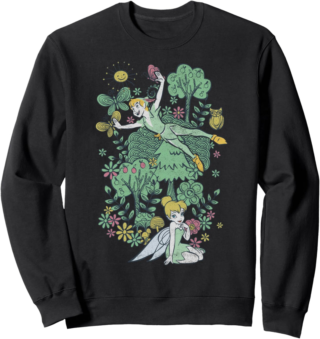 Disney Peter Pan Tinker Bell Summer Doodle Sweatshirt