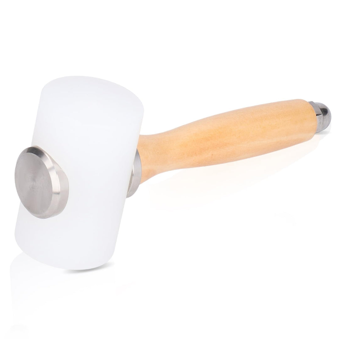 Leder Werkzeug Nylon Hammer, Leder Schnitzhammer Nylon Hammer, DIY-Lederwarenhammer, Holzhammer in T
