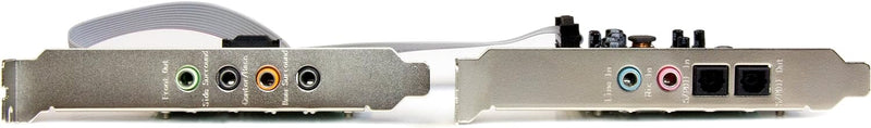 StarTech.com 7.1 Kanal PCI Express Soundkarte - PCIe Sound Karte mit SPDIF optisches Kabel - 24-bit