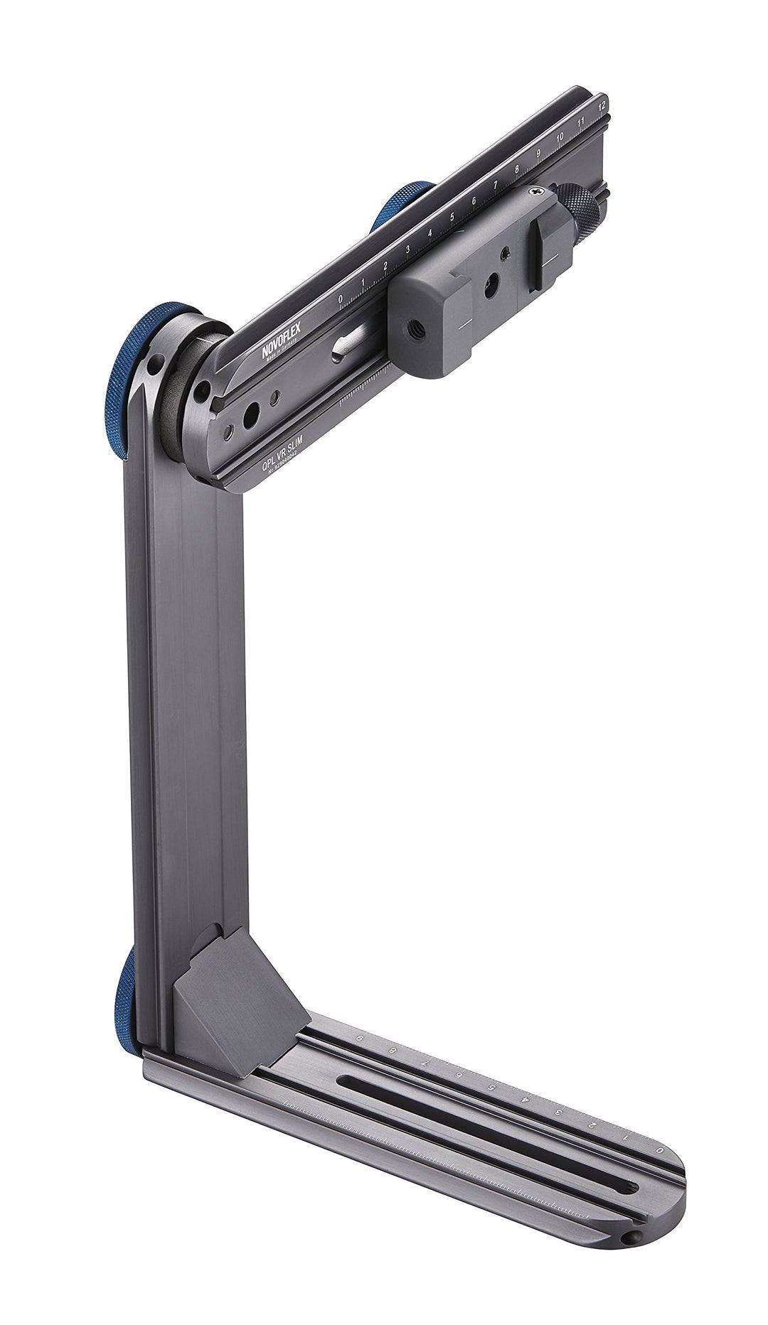 Novoflex Panoramakopf grau und blau QPL VR Slim-eu