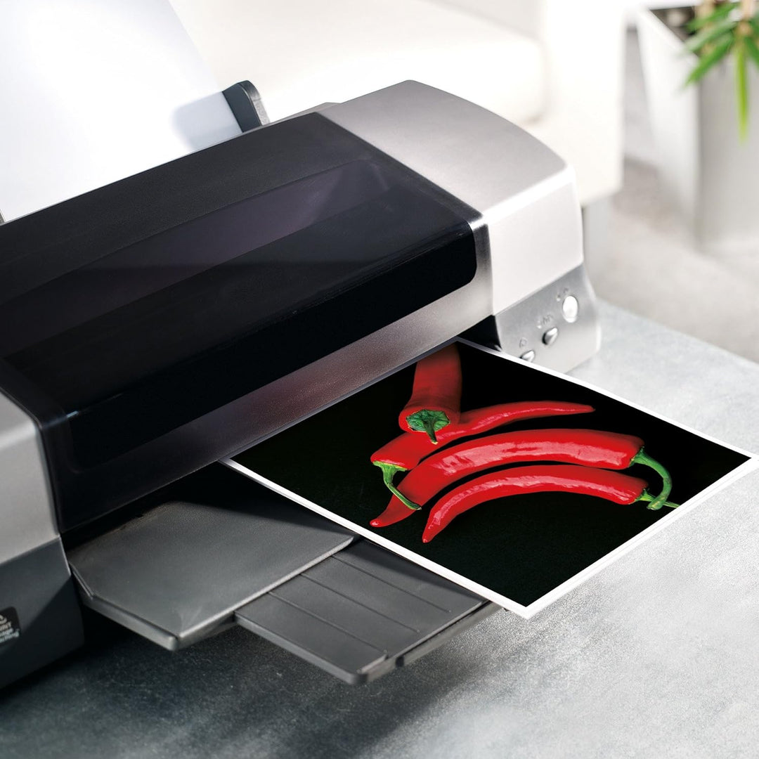 SIGEL IP664 InkJet Fotopapier Top, A4, 100 Blatt, hochglänzend, hochweiss, 125 g 100x 1seitig, 100x