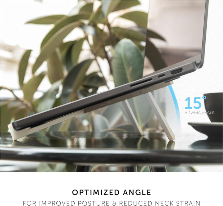 Native Union Fold Laptop Stand – Ultrakompakter, faltbarer & tragbarer Laptop-Ständer – Ergonomische