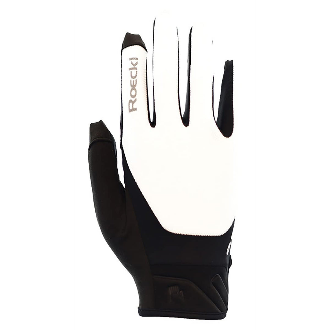 Roeckl Herren Mori 2 Fahrradhandschuhe (1er Pack) 42.5 Weiss / Schwarz, 42.5 Weiß / Schwarz