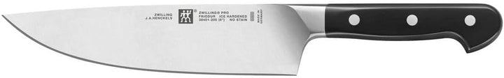 ZWILLING Pro Messerset, 3-tlg., Spick- und Garniermesser/Fleischmesser/Kochmesser, 11, 20 und 20 cm,