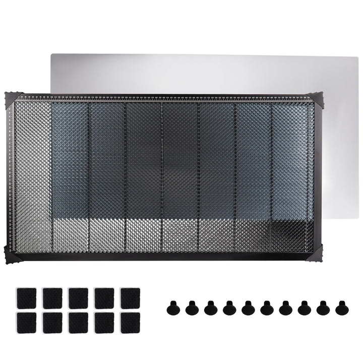 TIOMIOSEA Laser Wabentisch,Laser Waben Arbeitstisch Honeycomb Wabenplatten 450 * 850 * 22mm,Laser Ho