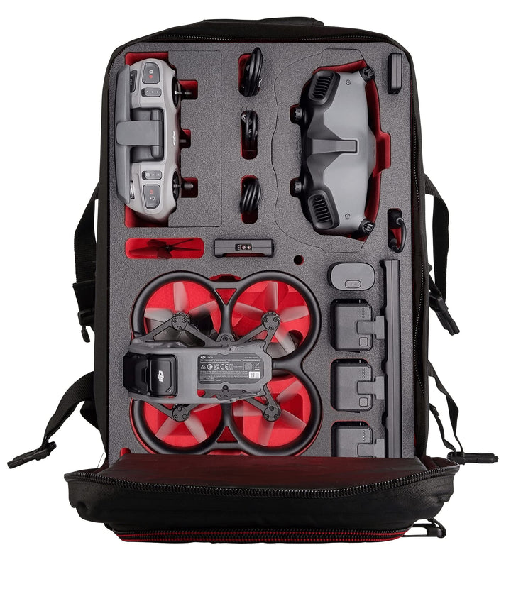 Professioneller Rucksack speziell passend für DJI Avata Combo - Fly More Set - Made in Germany
