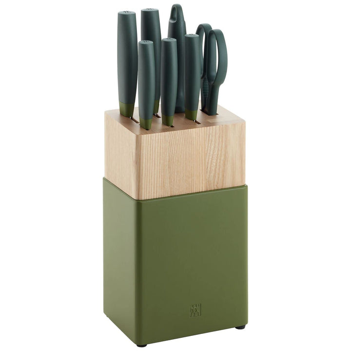 Zwilling NOW S MESSERBLOCKSET 8-TLG, green
