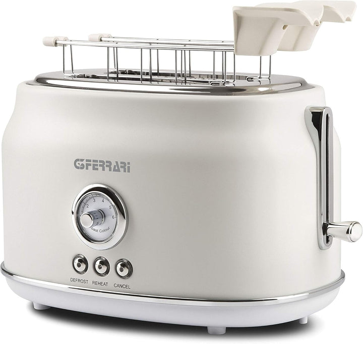 G3 Ferrari G10134-Artista Toaster, 750 W, Edelstahl, beige, Beige