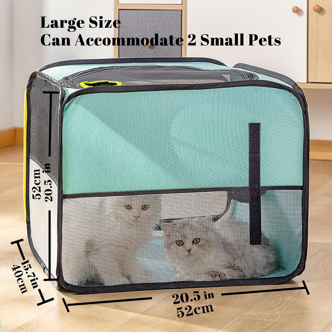 Trocknungsbox für Haustiere, Trockenraum für Katzen und Hunde, multifunktionale zusammenklappbare Bo