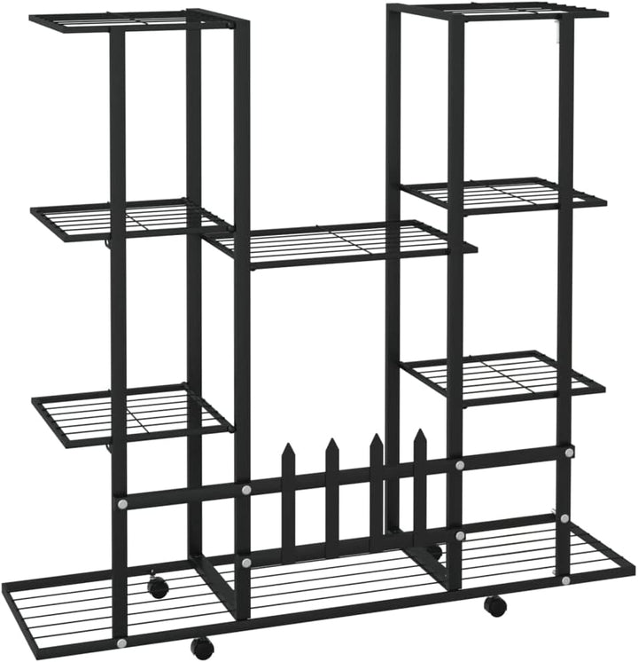 puraday 94,5x24,5x91,5 cm Blumenständer Balkon Blumenständer Draussen Blumenregal Outdoor Blumenstän