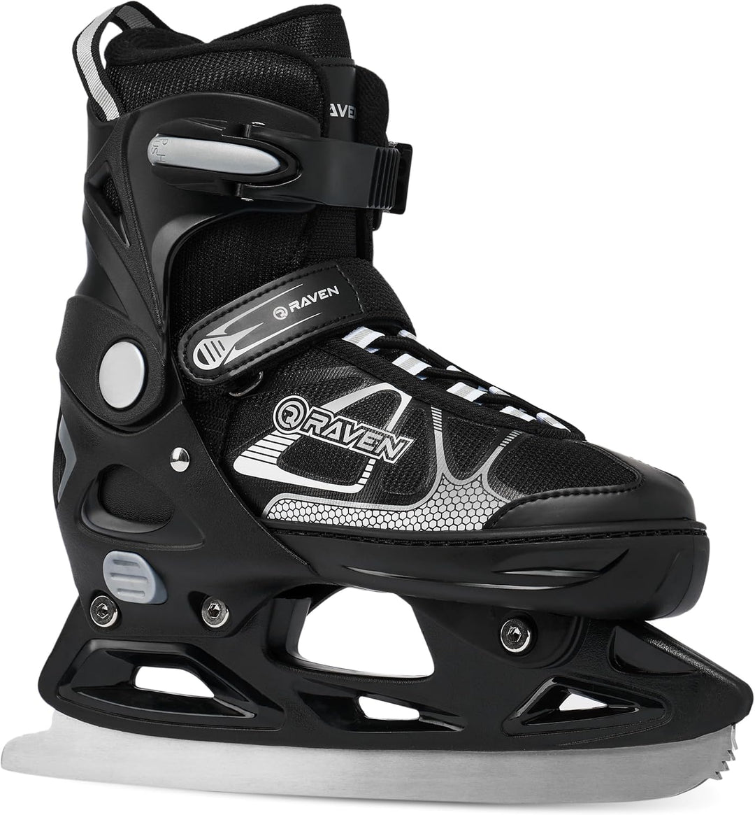 RAVEN 2in1 Schlittschuhe Inline Skates Inliner für Kinder und Erwachsene verstellbar 37-40 (23,5-26c