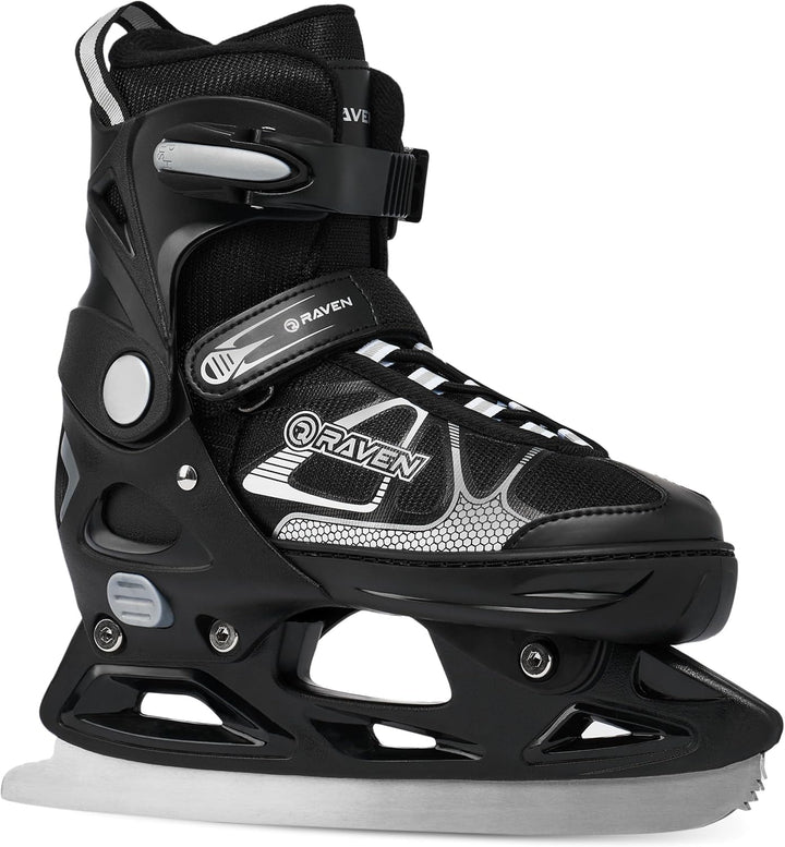 RAVEN 2in1 Schlittschuhe Inline Skates Inliner für Kinder und Erwachsene verstellbar 37-40 (23,5-26c