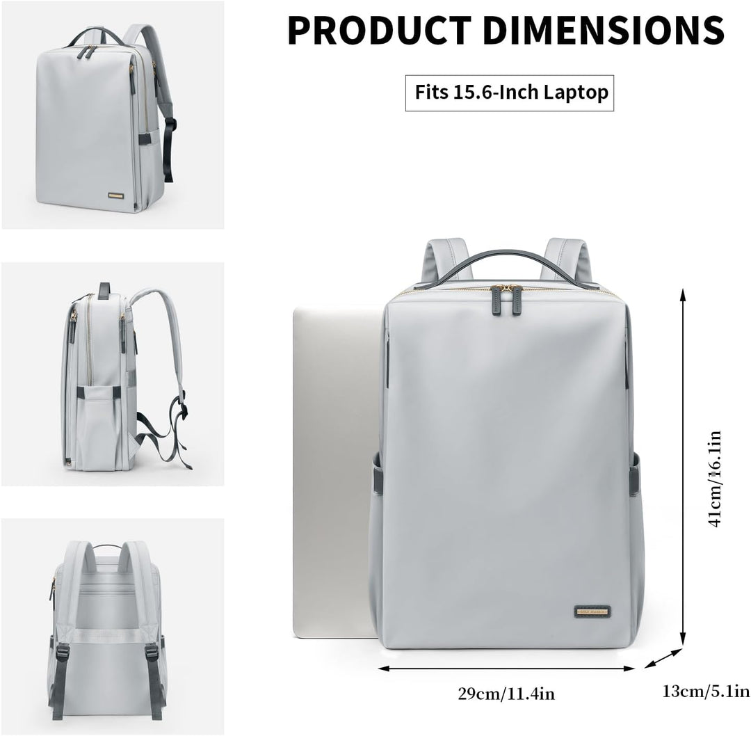 Stilvoller Laptop Rucksack für Damen von Fluggesellschaften zugelassen, Perfekt für die Arbeit das C