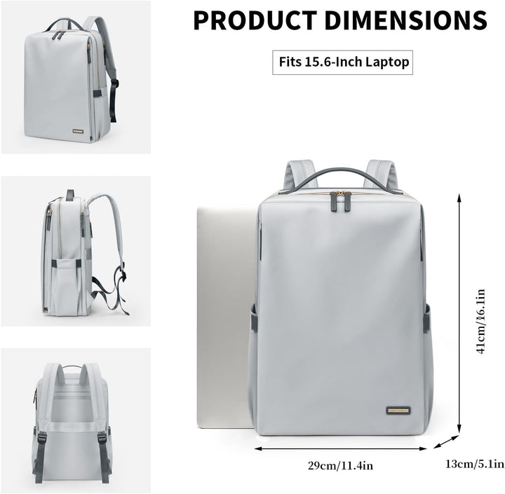 Stilvoller Laptop Rucksack für Damen von Fluggesellschaften zugelassen, Perfekt für die Arbeit das C