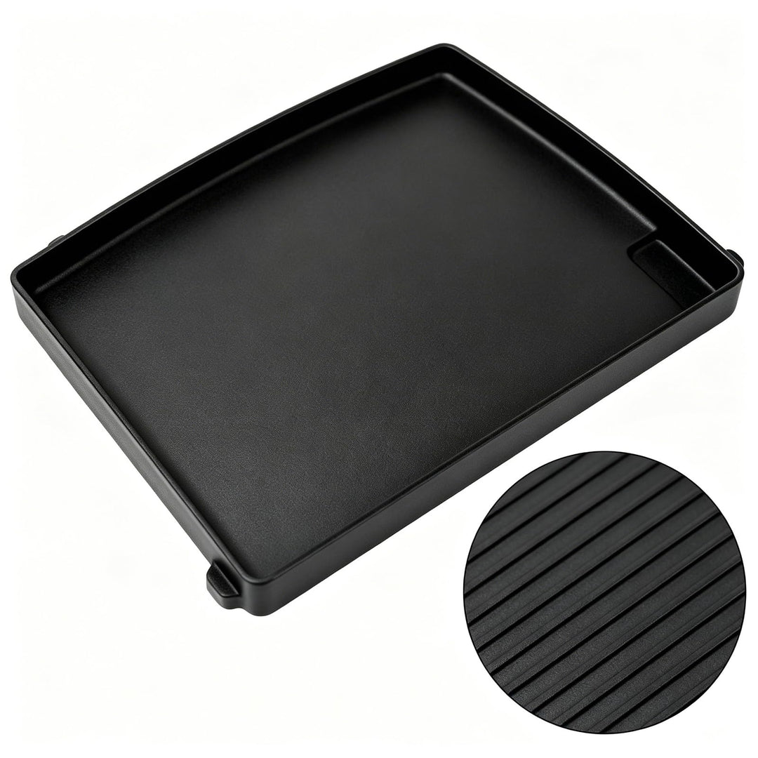 GFTIME 32 x 24cm Gusseisen Grill-Wende-Platte für Enders Urban, Urban Pro, Explorer, Explorer Pro, G