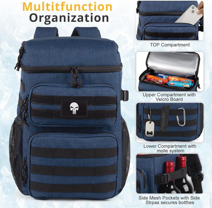 Taktischer Rucksack-Kühler, weicher, Leichter, auslaufsicherer Kühler-Rucksack, isolierte Kühltasche