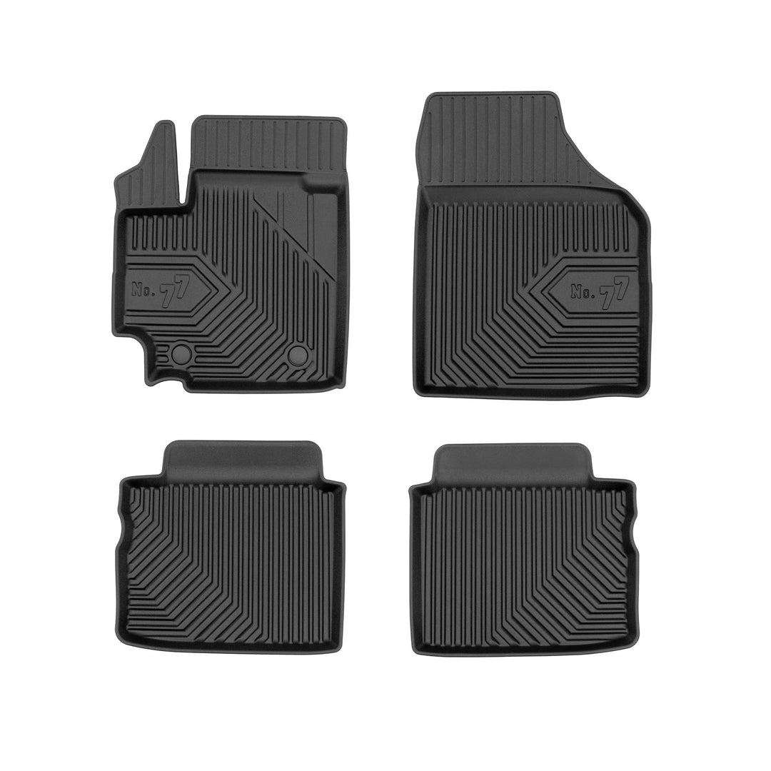 FROGUM No.77 Gummimatten Ganzjahresset von Auto Fussmatten Autofussmatten für Suzuki Celerio ab 2014