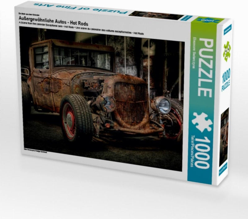 CALVENDO Puzzle Aussergewöhnliche Autos - Hot Rods 1000 Teile Lege-Grösse 64 x 48 cm Foto-Puzzle Bil