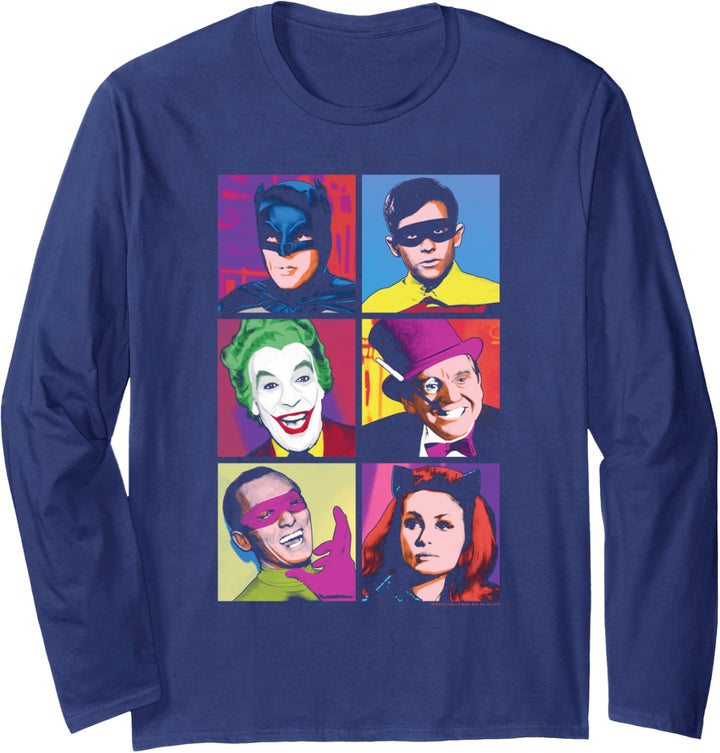 Batman Classic TV Series Pop Cast Langarmshirt