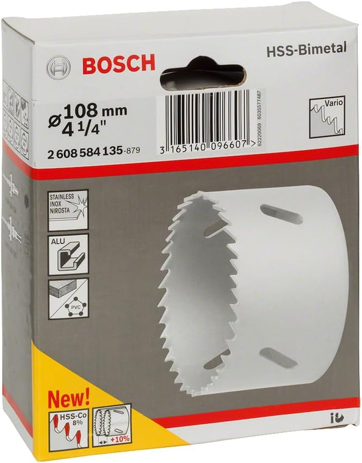 Bosch Accessories Bosch Professional 1x Lochsäge HSS Bimetall für Standardadapter (für Metall, Alumi