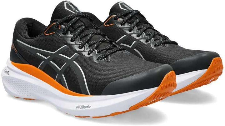 ASICS Kayano 30 Mann Laufschuhe Schwarz Silber 41.5 EU Black Pure Silver, 41.5 EU Black Pure Silver