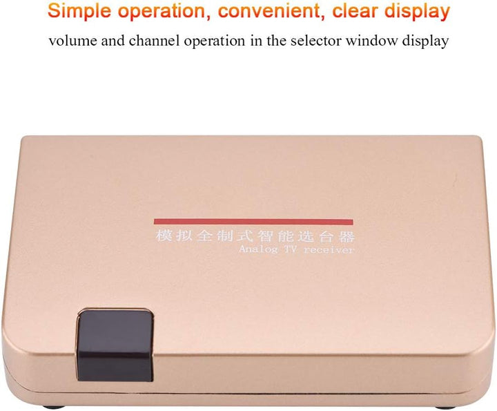 HF-zu-HDMI-Konverter, Analog-TV-Empfänger-Konverter All-Standard-Konverter Analog-TV-Empfänger-Adapt