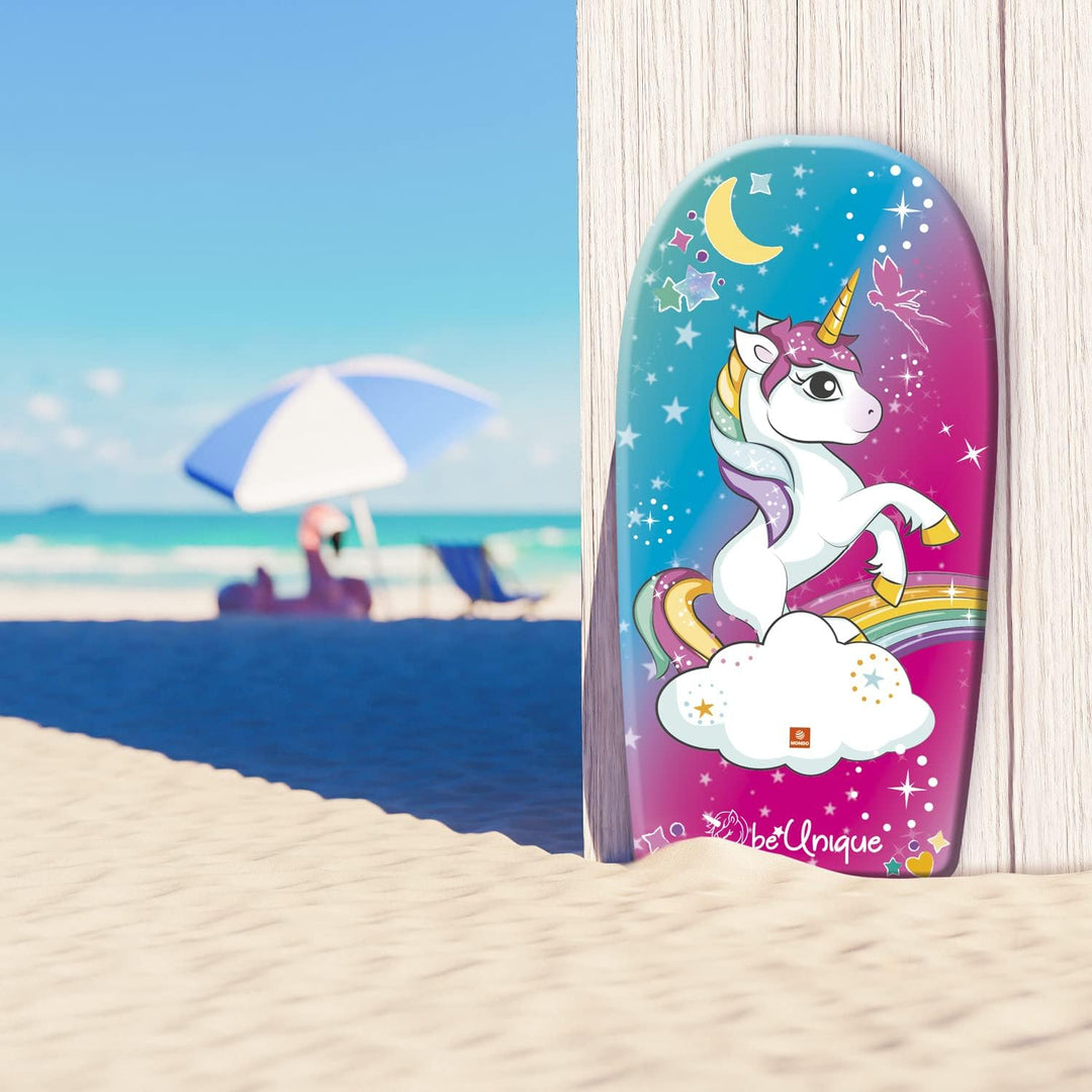 Mondo Toys - UNICORN Body Board - Surfbrett für Kinder, 94 cm - 11212