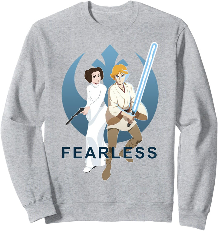 Star Wars Galaxy Of Adventures Leia Luke Rebels Sweatshirt