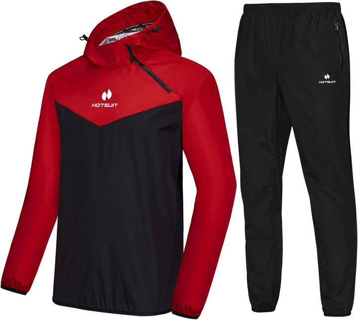 HOTSUIT Schwitzanzug für Herren, Sweatshirt, Hose und Jacke, Gewichtsverlust, Sport, Sweatshirt, Sau