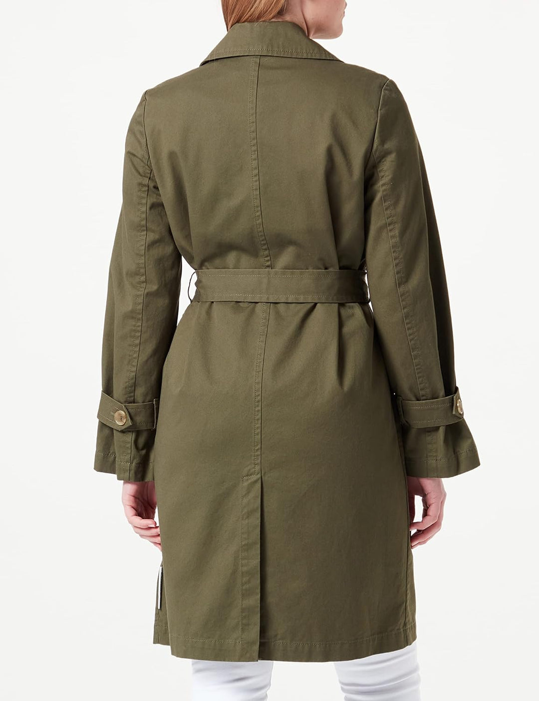 Marc O'Polo Damen Woven Coats 38 477-Wilde Olive, 38 477-Wilde Olive