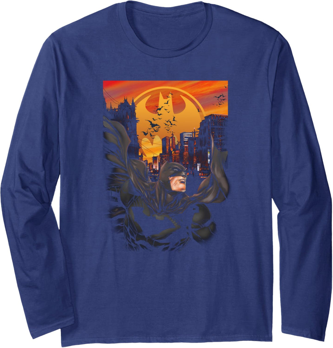 Batman Always On Call Langarmshirt