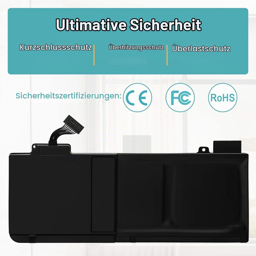 A1322 Laptop Akku Ersatz A1278 für Mac Book Pro 13 Zoll (Mitte 2012 2010 2009 Anfang 2011 Ende 2011)