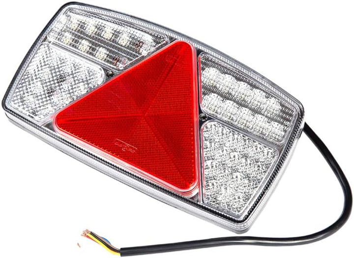 ETUKER 2stk LED Anhänger Rückleuchten Bremsleuchte, 10~30V Anhänger Rücklicht Kontrollleucht Wasserd