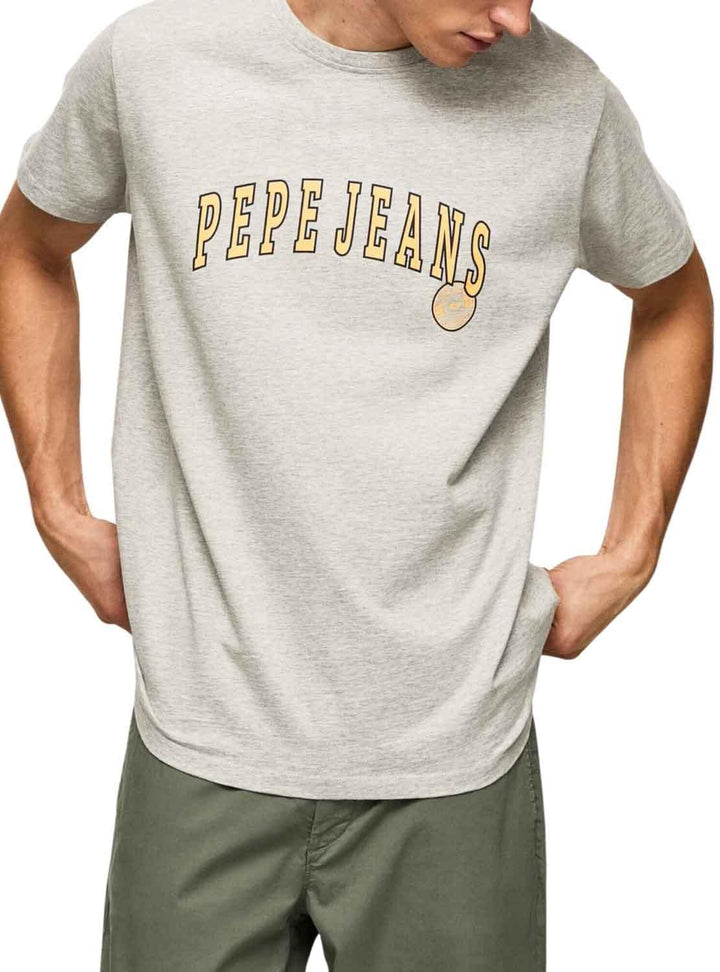 Pepe Jeans Herren Ronell T-Shirt XL Grey (Light Grey Marl), XL Grey (Light Grey Marl)