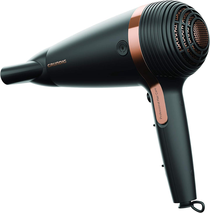 GRUNDIG Naturashine HD 7081 Haartrockner mit Ionic- Funktion, Keramik Schutz, Cool Touch Stylingdüse