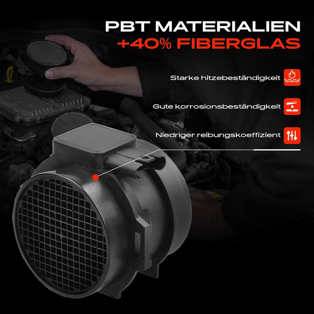 Frankberg Luftmassenmesser Kompatibel mit 3er E46 Touring E46 X3 E83 Z4 R-o-a-d-s-t-e-r E85 2.2L 2.5