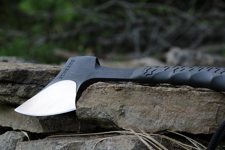 Schrade 0 SCAXE10 Full Tang Hatchet by