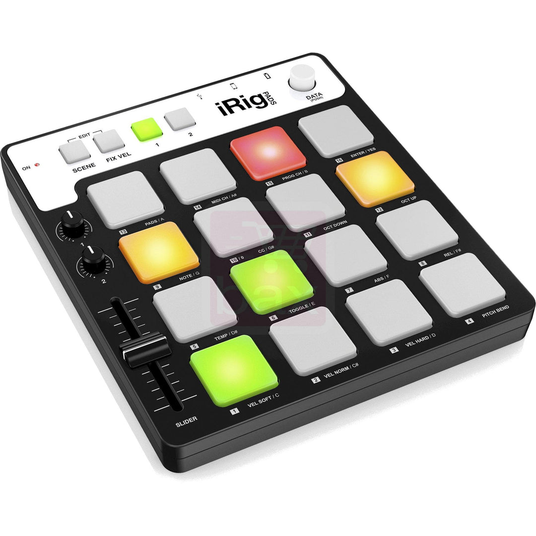 IK Multimedia 03-90050 iRig Pad-Controller für Apple iPad/iPhone/iPod Touch/Mac/PC